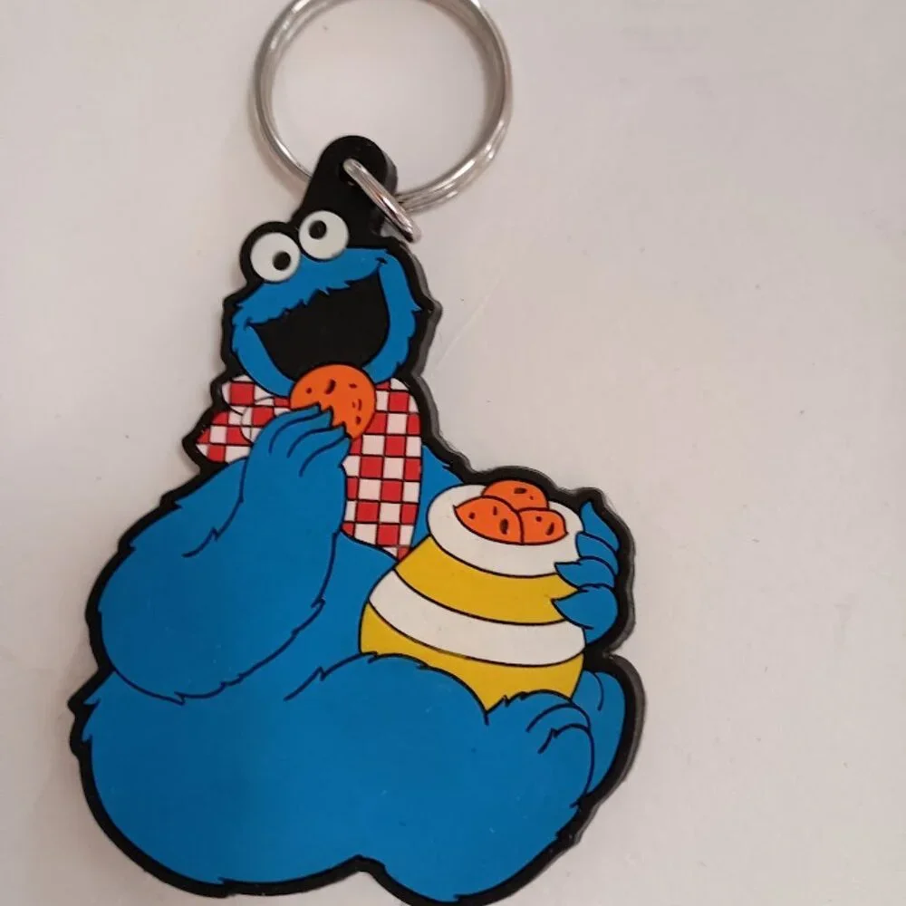 Keychain Bundle! Elmo and cookie monster keychains - Picture 2 of 5